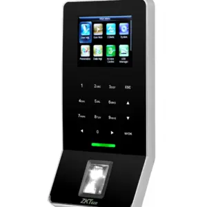 ZKTECO F22ID - Control de Asistencia y Acceso Básico con Huella Digital BioID+ (3000), Tarjeta ID 125 kHz (5000), Registro de 30,000 Eventos, Conexión Ethernet y WiFi