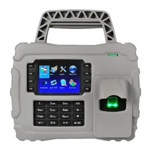 ZKTECO S922ID4G- Control de Asistencia Portátil de Uso Rudo con Huella Digital BioID (5000), Tarjeta ID 125 KHz (30000), IP65, Batería de Respaldo, Conexión TCP/IP y Conectividad 4G