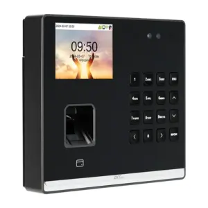 ZKTECO SENSEFACEM2FLR-  Control de Asistencia con Acceso Basico para 500 rostros / 1,000 huellas / 1,000 tarjetas 125 KHz / 150,000 Eventos / Bateria de Respaldo de 4 horas / Compatible con ZKBio Zlink