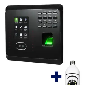 ZKTECO MB360IDNGPAK - Control de Asistencia y Acceso Básico con Autenticación Facial (1500 Rostros), Huella Digital BioID (2000), Tarjeta ID 125 kHz / GRATIS CÁMARA NGTECO