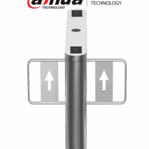 DAHUA ASGB521H-D - Swing Barrier Media para exterior/ 1 Carril/ Motor Electrico CD/ Acero Inoxidable/ Puerto RS232/ Soporta Conteo de Entrada y Salida/ 20personas x minuto/ Entrada de Alarma de Incendio para desbloqueo/