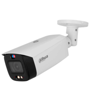 DAHUA DH-IPC-HFW3849T1-AS-PV-V2 - Cámara IP Bullet TiOC 4k/ 8 Megapixeles/Acupick/ WizSense/ 2.8mm/ Iluminador Dual/ 30 Metros de Luz Visible e IR/ Sirena y Estrobo con Luz Roja y Azul/ SMD 4.0/ Micrófono Integrado/ Ranura MicroSD/ PoE
