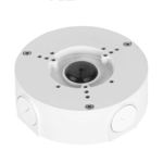 DAHUA PFA130E-Caja de conexiones Dahua, compatible con cámaras de las series HFW, HDW, HDPW, T3A, T2A y T1A. Ideal para una instalación segura y ordenada, asegurando la protección de conexiones en entornos diversos.