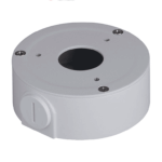 DAHUA PFA134 - Caja de conexiones para cámaras bullet Dahua HFAW1000R, HFAW1100S, HFAW1200RM, HFAW2401S, HFW1120S, HFW1320S y HFW1320SW. Ideal para una instalación ordenada y segura, asegurando una gestión eficiente de cables.