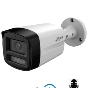 DAHUA DH-HAC-HFW1801TLMN-IL-A-S3- Cámara Bullet 4k/ Iluminador Dual Inteligente / Lente de 2.8 mm/ 106 Grados de Apertura/ Microfono Integrado/