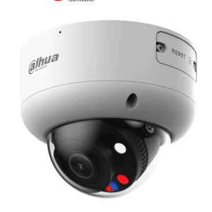 DAHUA DH-IPC-HDBW3549R1P-ZAS-PV - Camara IP Domo de 5 Megapixeles /TiOC/ Luz azul y roja/ Iluminadores Duales Inteligentes 40m/ IR 50m/ 113°/ Lente Motorizado/ 2.7 mm–13.5 mm/H.265+/ SMD/ Ranura Micro SD/ PoE/ IP67/ E&S de Alarma y Audio/ IK10 /