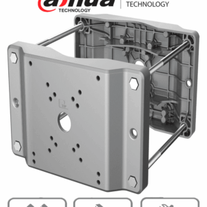 DAHUA DH-PFA153-SG - Montaje en Poste para Camaras PTZ y Cajas de Exterior/ Aluminio y Acero/ Compatible con Brazo PFB710W-SG / Compatible con cámara DH-PSDW81642ML-A360-D237
