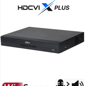 DAHUA DH-XVR5116HE-4KL-I3/T - DVR 16 Canales 4K WizSense/ HDCVI X PLUS/ Audio Bidireccional/ Reconocimiento Facial/ SMD Plus/ Protección Perimetral/ Entradas y Salidas de Alarma/ 16 Canales más 16 Canales IP/ Compatible con Dolink Care