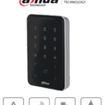 DAHUA DHI-ASR2101A - Lectora de Tarjetas MiFare con Teclado Touch/ para Password/ Conexión RS-485 y Wiegand/ Leds Rojo y Verde/ Fondo de Luz Azul