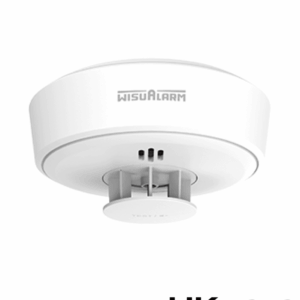 DAHUA WISUALARM HY-HT10A -Detector de Calor Autónomo, Monitoreo Constante de Temperatura, Detección Rápida de Incendios de Clase A1(54°C to 65°C)Sonido de Alarma de 85dB, Certificaciones CE,Batería No Remplazable d hasta 10años
