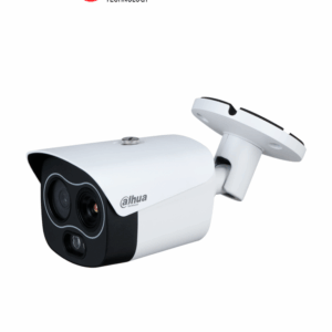 DAHUA DHI-TPC-BF1241-B7F8-DW-S2 Mini cámara tipo bala IP térmica de 4MP con IA: detección de calor, clasificación de personas/vehículos, detección de humo y llamas. Fusión de imagen dual, PoE, IP67, rango de medición de –20°C a +550°C