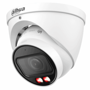 DAHUA IPC-HDW2549T-ZS-IL - Cámara IP Domo de 5MP con Lente Motorizado de 2.7 a 13.5, Full Color con Lluminador Dual Inteligente de 40 Metros, WizSense, Micrófono integrado, IP67, WDR, PoE, Ranura para MicroSD,