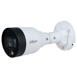 DAHUA DH-IPC-HFW1239S1-A-LED-S6 - Camara IP Bullet 2 MP/ Full Color/ 2.8 mm/ 102° de apertura/ micrófono integrado/ H.265+/ luz visible de 15 m/ IP67/ PoE /DWDR