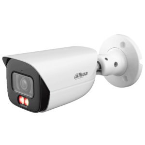 DAHUA DH-IPC-HFW3449E-S-IL - Camara IP Bullet de 4 Megapixeles con Iluminador dual/ WizSense/ Lente de 2.8mm/ 107 Grados de Apertura/ Microfono Integrado/ IR de 50 Metros/ SMD 4.0/ AcuPick/ AI SSA/ WDR Real/ IP67/ Ranura para MicroSD/ PoE/