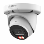 DAHUA DH-IPC-HDW3449QM-S-IL - Cámara IP Domo de 4 Megapíxeles con Iluminador dual/ WizSense/ Lente de 2.8mm/ 102 Grados de Apertura/ Microfono Integrado/ IR de 50 Metros/ SMD 4.0/ AI SSA/ H.265+/ Ranura para MicroSD/ WDR Real de 120 dB/