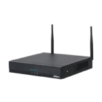 DAHUA DHI-NVR2104HC-W - NVR WiFi de 16 MP/ 4 Canales IP/ H.265/ Salidas HDMI &VGA/ 1 Bahía de Disco Duro/ 1 E&S de Audio/ Onvif/ Emparejamiento Automático con IPC WiFi de Dahua/ SMD Plus/ Protección perimetral