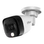 DAHUA HAC-HFW1801C-IL-A - Cámara bullet ofrece resolución 4K de 8 MP, iluminador dual para entornos oscuros, lente de 2.8 mm con ángulo de 106°, alcance IR de 20 m, WDR real de 120 dB, tecnología Super Adapt y micrófono integrado