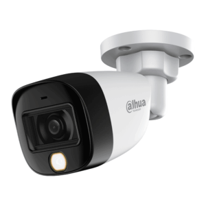 DAHUA HAC-HFW1801C-IL-A - Cámara bullet ofrece resolución 4K de 8 MP, iluminador dual para entornos oscuros, lente de 2.8 mm con ángulo de 106°, alcance IR de 20 m, WDR real de 120 dB, tecnología Super Adapt y micrófono integrado
