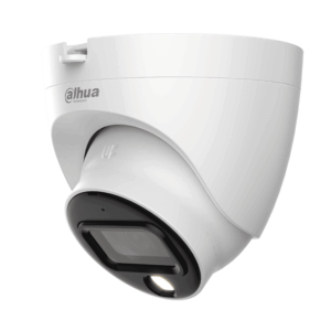 DAHUA DH-HAC-HDW1239TLQN-A-LED-0280B-S3 - Cámara Domo de 2 Megapixeles ofrece video Full Color con lente de 2.8 mm, WDR de 130 dB, visión de 107°, micrófono integrado, y 30 m de iluminación LED; IP67, fácil de instalar.