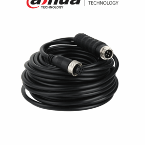 DAHUA MCNU-GXF4-GXM4-12 - Cable extensor tipo aviación de 12 Metros/ Para transmisión de video y audio analogico/ Conectores M12 hembra a M12 macho/ 4 Pines/ Especial para DVR Movil/