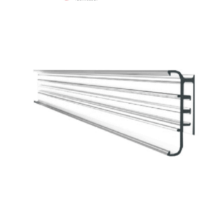 DAHUA DHI-ESL-BR01-1200 Riel para estante ESL / Compatible con Serie B de 4,2", Serie C de 3,7 ", Serie A de 4,2 "/ Aluminio / Dimensiones 36.5 x 13 x 1200 mm