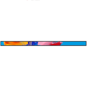 DAHUA DHI-ESL-L471-02 - Pantalla tipo barra LCD de 47.1" para anaqueles ESL / Publicidad de video / Comunicación WiFi / 2 Puertos USB / Imagen a color / Resolución 3840 × 160 / RoHS / Operación 24-7