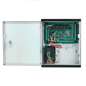DAHUA ASC1208C-S - Control de acceso TCP/IP para 8 puertas y 8 lectoras vía Wiegand o RS485, con capacidad para 100,000 tarjetas y 150,000 eventos. Soporta biométricos y batería de respaldo.