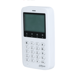 DAHUA DHI-ARK50C-R Teclado controlador de paneles ARC9 y ARC2/ Indicador de estatus de zona, armado y desarmado/ Armado y desarmado con NIP y Tarjeta IC / Múltiples funciones de cancelación, bypass, operaciones con relevadores