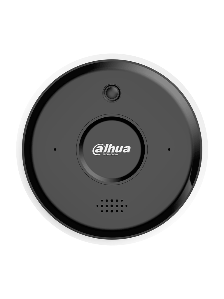 DAHUA WISUALARM DHI-HY-SAV849HA-E -Cámara IP 5MP con IA para Detección de Incendio/Detector Fotoelectrico/ Buzzer de 85 dB/ WDR Real/ Flip/ E&S de Alarma/ IR de 20 Metros/ PoE/Microfono y Altavoz/Ranura MicroSD - Image 2