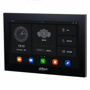 DAHUA VTH5341G-W - Monitor de 10" para videoportero con sistema Android, pantalla táctil, WiFi y RJ45, ranura para MicroSD y PoE estándar