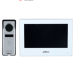 DAHUA DHI-KTH01 - Kit de Videopotero Hibrido/ Frente de Calle Analogico con Camara de 1.3 MP/ Monitor Touch de 7 Pulgadas WiFi/ 4 Hilos al Frente de Calle/ 6&1 E&S de Alarma/ Soporta Camaras IP/ Compattible App DMSS/ Apertura remota puerta /
