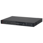 DAHUA DH-S4228-24GT-360 Switch Gigabit 24 puertos Administrable/ capa 2/ 2 Puertos Hi-PoE/ Redundancia de red: STP/ RSTP/ Transmisión de larga distancia de 250 m/ 56 Gbps/ PoE