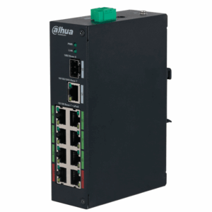 DAHUA DH-LR2110-8ET-120-V2 Switch ePoE 8 Puertos/ Hasta 800 Mts con Cámaras ePoE/ 120 Watts/ Switching 8.8G/ IEEE802.3af/ IEEE802.3at/ Hi-PoE