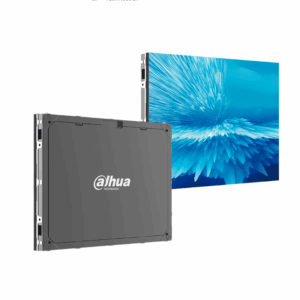 Dahua DHI-PHEIA1.8-TH Gabinete led SMD Pitch 1.8 ideal para interiores, 800 nits de brillo. Ofrece mantenimiento frontal y trasero, estructura de aluminio duradera, y dimensiones de 640x480 mm