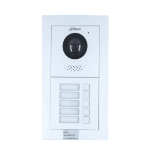 DAHUA PAQ2VTO4202F - Paquete Modular de Frende de Calle para 5 Departamentos/ Incluye Camara de 2 Megapixeles/ Modulo de 5 Botones/ Caja y Panel Frontal/ Apertura Remota/ Notificación APP/ Funcion P2P