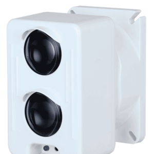 DAHUA WISUALARM DH-YJ104 - Detector de Haz de Luz con Alcance de 5 a 100 metros y Sensibilidad de 1.8 dB, 24V DC (36V A 18V), Diseñado principalmente para detectar humo,