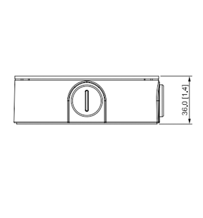 DAHUA PFA13G - Caja de Conexiones Metálica/ Compatible con Domo y Bala/ Consulte la Selección de Accesorios/ Series: HAC-HDW1200/1230/1500/1220SL, IPC-T1B20/40/ IPC-T1B20-L / HAC-HDW1801TL-A/ HAC-HDW1200TL-A/Entre Otras/ Uso Interior/ - Image 3