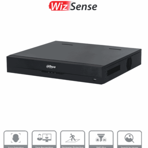 DAHUA DHI-NVR4432-16P-EI - NVR de 8 Megapíxeles/ 4K WizSense/ 32 Canales IP/ 16 Puertos PoE/ 4 Bahías de Discos Duros/ Smart H.265+/ 1 Canal de Reconocimiento Facial/ SMD Plus/ Rendimiento de 256 Mbps/ Quick Pick