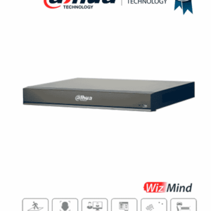 DAHUA DHI-NVR5216-16P-I/L - NVR de 16 Canales 4k/ WizMind/ 16 Puertos PoE/ H.265+/ 4  Canales de Reconocimiento Facial/ 20 Bases de Datos de Rostros/ 2 Bahías de Discos Duros/ Rendimiento de 320 Mbps/ 4&2 E&S de Alarma/