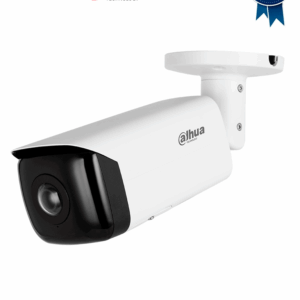 DAHUA IPC-HFW3441T-AS-P Cámara IP bullet panorámica 4 MP, lente 2.1 mm, ángulo 180°, IR 20 m, IA WizSense, detección de movimiento inteligente, protección perimetral, Starlight, PoE, WDR, H.265+, IP67, micrófono, E/S alarma.