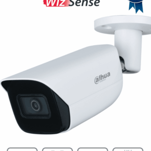 DAHUA IPC-HFW3441E-S-S2 - Camara IP Bullet de 4 Megapixeles con IA/ WizSense/ Lente de 2.8mm/ 107 Grados de Apertura/ Microfono Integrado/ IR de 50 Metros/ SMD 4.0/ Quick Pick/ AI SSA/ WDR Real/ IP67/ Ranura para MicroSD/ PoE/