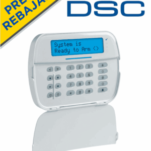 DSC HS2LCDRF9N - Teclado Cableado LCD Alfanumérico con Transceptor integrado de 32 caracteres admite 128 zonas compatible con NEO