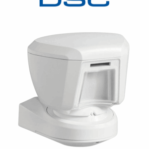 DSC LC181 - Detector de Movimiento infrarrojo para Exteriores Cableado con Anti Enmascaramiento y lente Octa-Quad