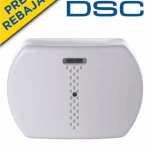 DSC PG9922 - Detector Inalámbrico de Ruptura de Cristal Power G compatible con NEO, PRO, Qolsys e IoTega