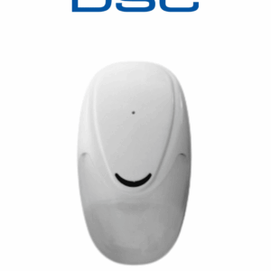 DSC LC202 - Sensor de movimiento PIR infrarrojo pasivo con sensor de rotura de cristales y golpes