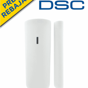 DSC PGP9945E - Contacto Magnético Inalámbrico de Puerta/Ventana Power G PLUS c/entrada Auxiliar Rango Extendido compatible con NEO, PRO Qolsys