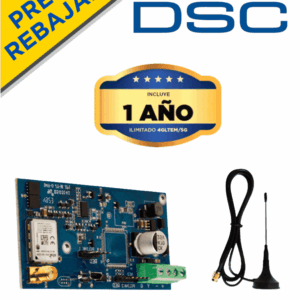 DSC LE4050M - Comunicador celular DSC Connect dual eSIM 5G/LTE compatible con PowerSeries y Power Series Neo