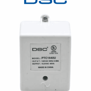 DSC PTC1640U - Transformador 16VCA / 40VA   Fusible Interno para paneles y módulos de NEO, Power Series y Maxsys