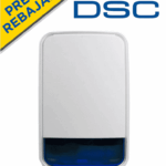 DSC PG9911BBATT -  Sirena con luz estroboscópica exterior 110 dB  c/batería Inalámbrica  Power G compatible con NEO, PRO, Qolsys e IoTega