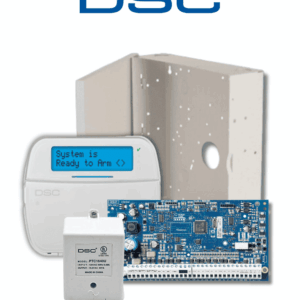 DSC NEO RF ALFA - Kit Neo 32 Zonas Inalámbricas Panel HS2032/ / Teclado Alfanumerico HS2LCDRF9N/ Fuente PTC1640U / Gabinete GMX003
